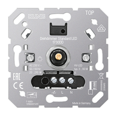 JUNG AS WHITE LED DIMMER 3-60W