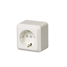 JUSSI 1-GANG SOCKET OUTLET SURFACE MOUNTING IP21