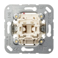 JUNG LS WHITE MATT 1-GANG 2-WAY SWITCH