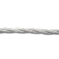 FND 3X1.5MM² 3M KABEL SKRĘCANY TEKSTYLNY BIAŁY
