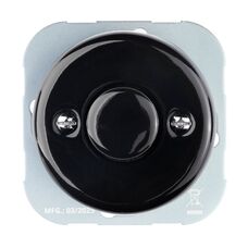 FND ŚCIEMNIACZ LED OBROTOWY 3-250W CZARNA PORCELANA
