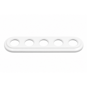 FND RAMKA 5-KROTNA BIAŁA PORCELANA
