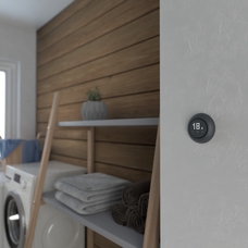 RENOVA TERMOSTAT POKOJOWY/PODŁOGOWY ZIGBEE CZARNY