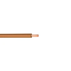 H07V-U/ML 2.5MM² 100M BROWN INSULATED WIRE