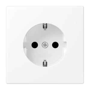 JUNG LS WHITE MATT SOCKET OUTLET