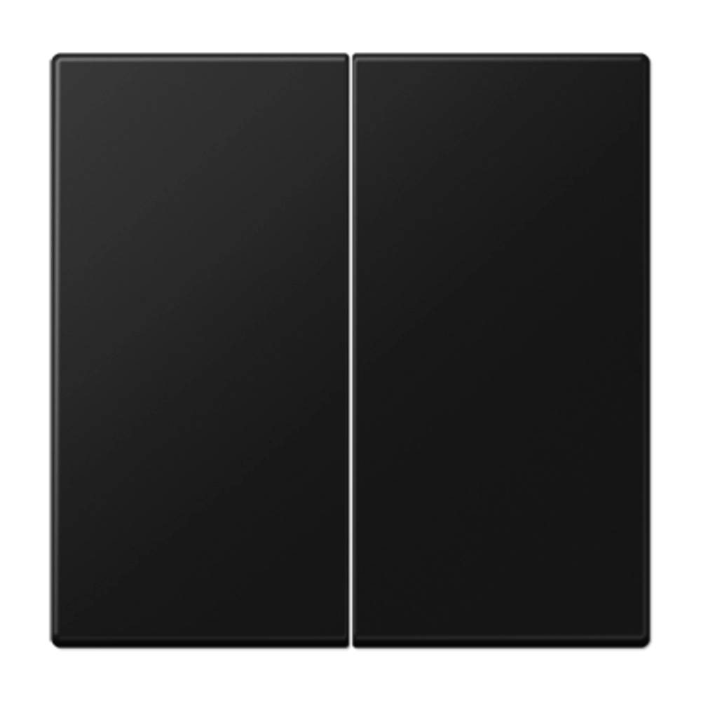 JUNG LS GRAPHITE BLACK MATT 2-GANG 2-WAY SWITCH