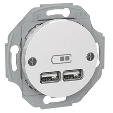 RENOVA GNIAZDO ŁADOWANIA USB BIAŁE